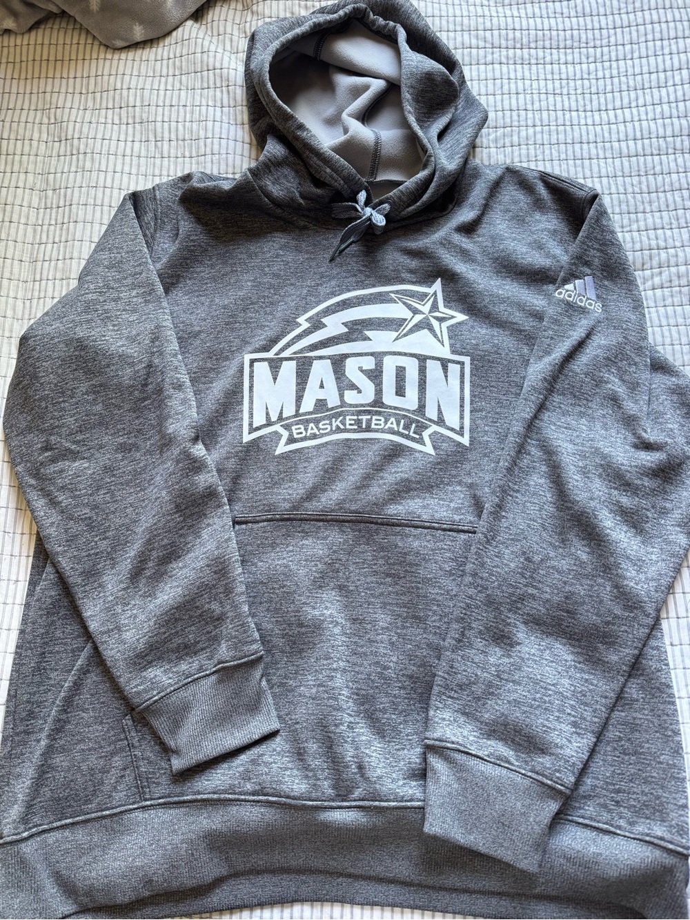 Adidas George Mason University Basketball Hoodie team issued